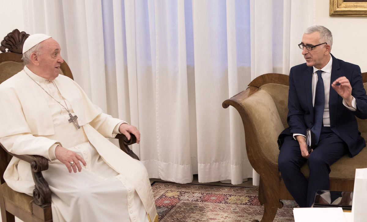 Retroscena: Bergonzi racconta il colloquio con papa Francesco